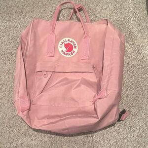 Pink Fjallraven Kanken Backpack